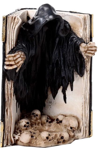 Dödskalle Ljusstake