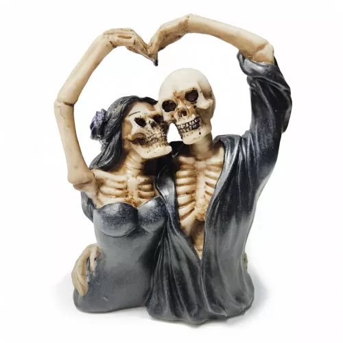 Dödskalle Kärlekspar