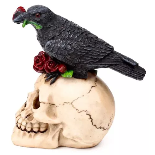 Hodeskalle Ravn Rose