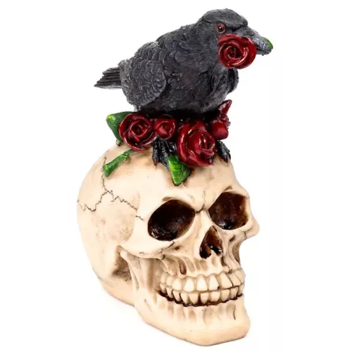 Hodeskalle Ravn Rose