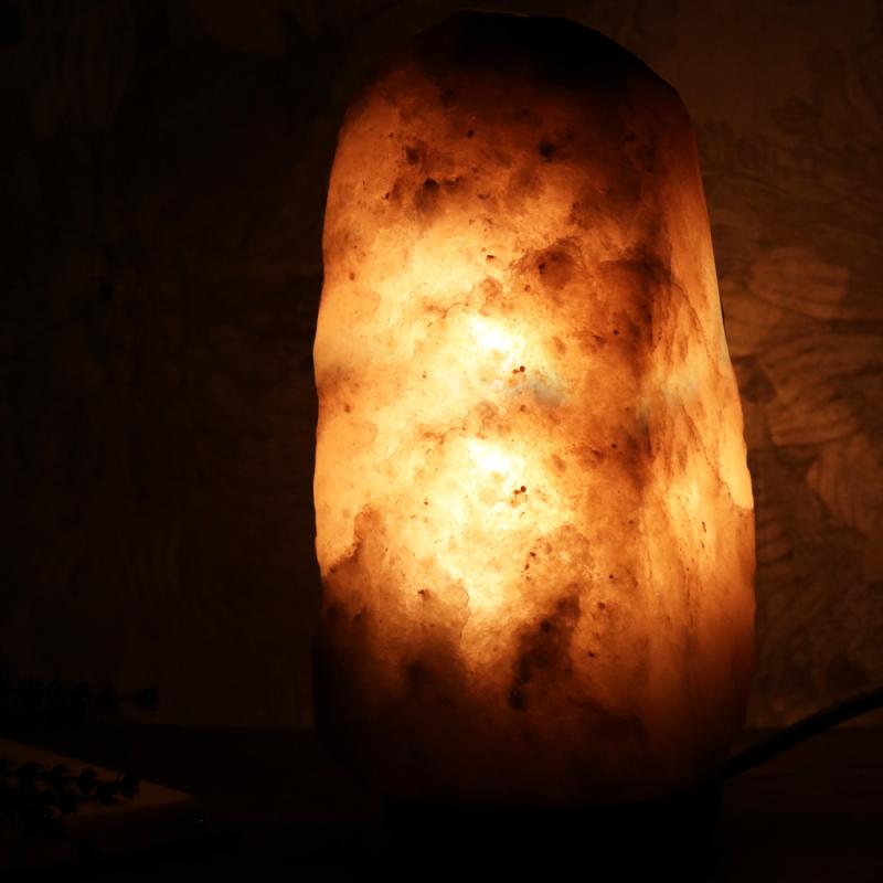 Saltlampa Himalaya Grå