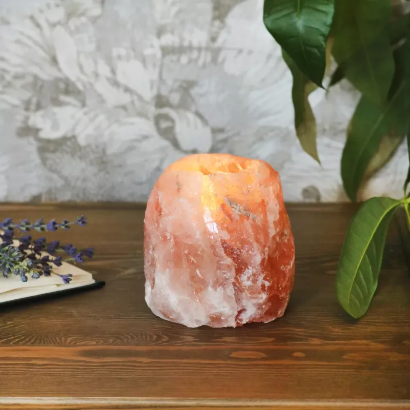 Saltkrystall Lysestake