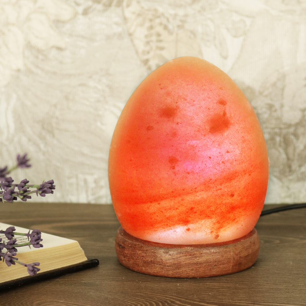 Saltkrystall Lampe USB