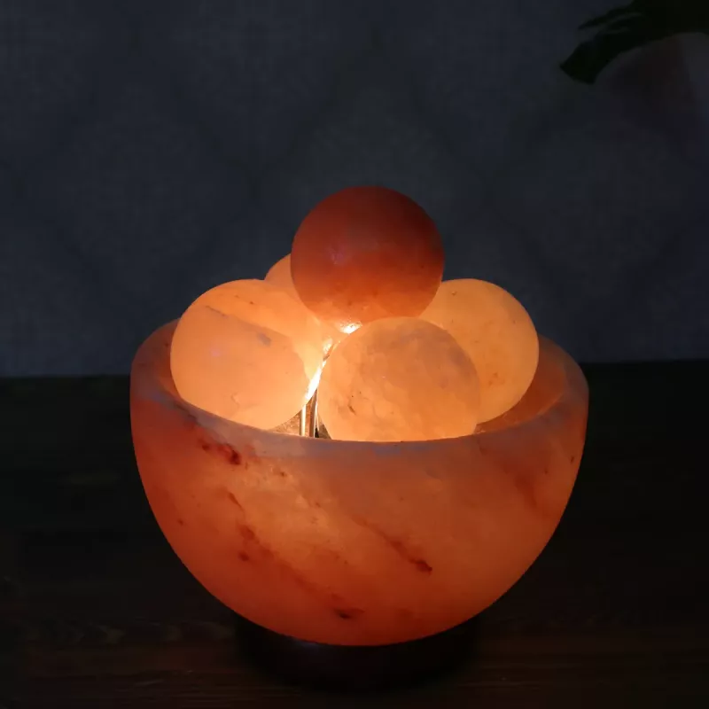 Saltlampe Himalaya Bowl