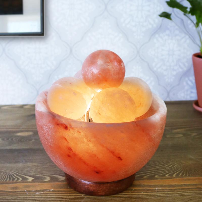 Saltlampa Himalaya Bowl