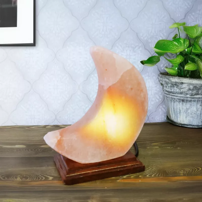 Saltlampe Himalaya Moon