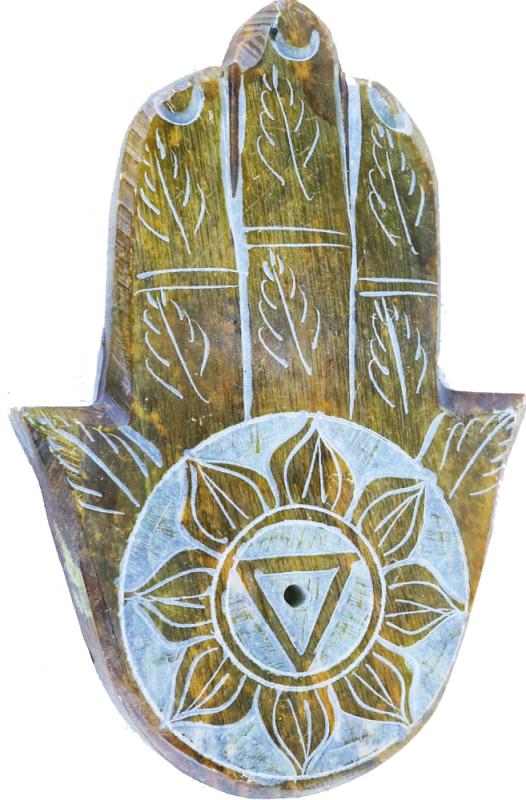 Rökelsehållare Chakra Hand