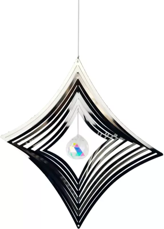 Solfångare Cosmo Spinner Kristall