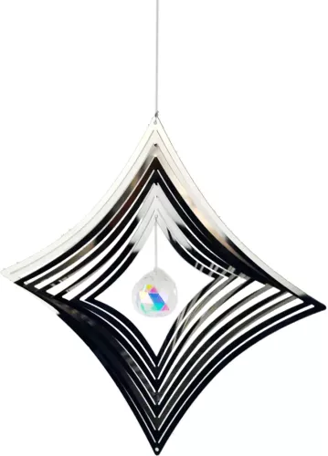 Solfångare Cosmo Spinner Kristall