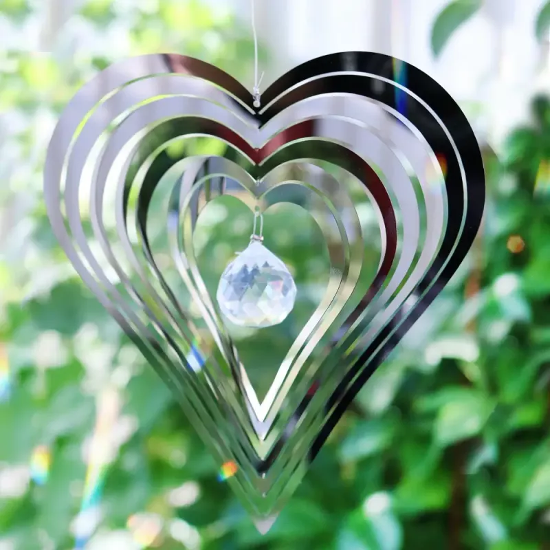 Solfångare Cosmo Spinner Hjärta