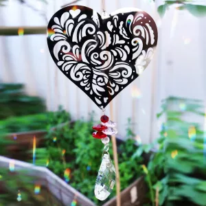 Solfångare Prisma Hjärta