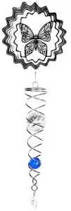 Vindspill Cosmo Spinner Sommerfugl