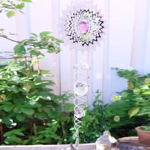 Vindspel Cosmo Spinner Rosa