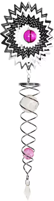 Vindspel Cosmo Spinner Rosa