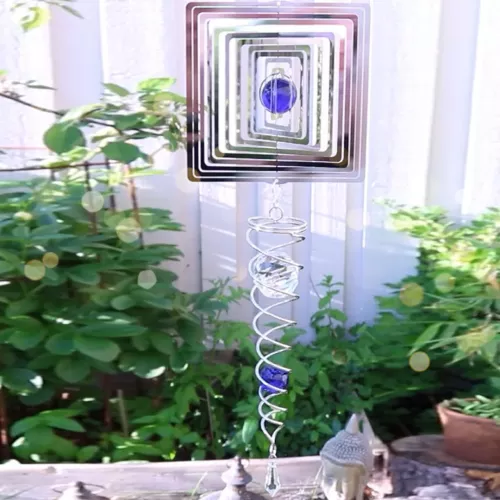 Vindspel Cosmo Spinner Blå