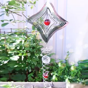 Vindspel Cosmo Spinner Röd