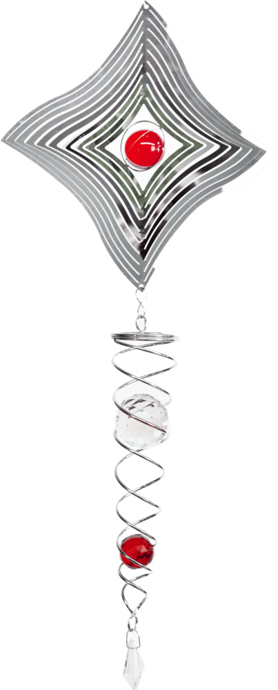 Vindspill Cosmo Spinner Rød