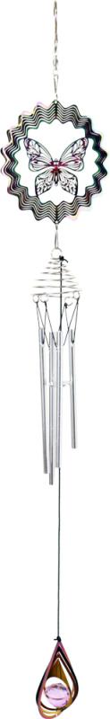 Vindspill Cosmo Spinner Sommerfugl