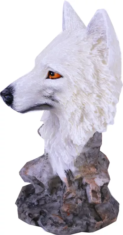 Hvit Ulv Statue