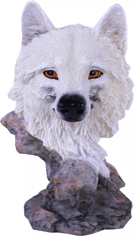 Hvit Ulv Statue