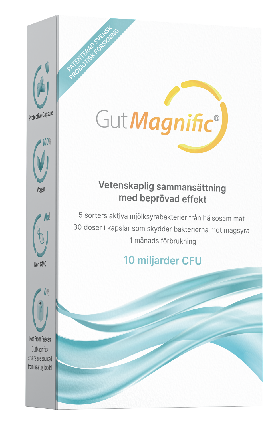 GutMagnific IBS treatment Swedish product photo front