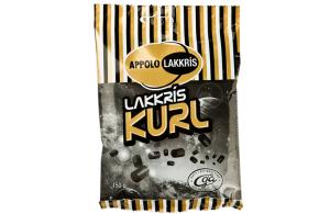 Appolo lakritskurl 150 g