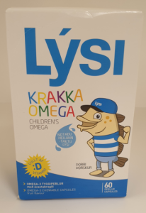 Omega D barn kapsler