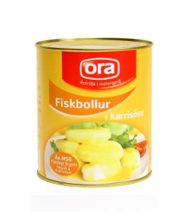 Ora fiskeboller i karrysauce 850 g