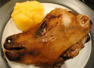 Svedet lammhoved ca 1,1 kg