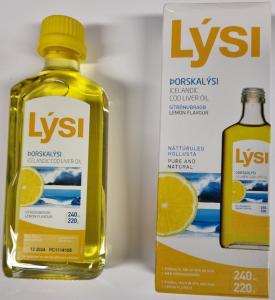 Torskleverolja med citronsmag