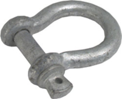 SCHACKEL LUR 8MM VARMGALVAD