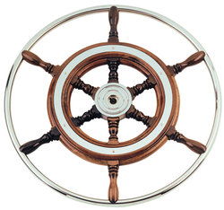 MAHOGNYRATT ROSTFRI RING MAHOGNY T-3-52