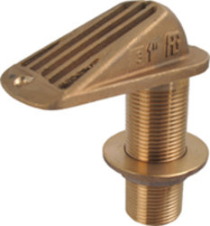 BORDSGENOMF. SIL 1 1/2" BRONS