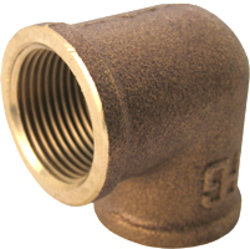 VINKEL 90 INV/INV 2" BRONS