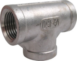 T-RÖR INV.GÄNGA  INOX