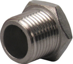 RENSPROPP ROSTFRITT/ INOX 3/8" - 1 1/2"