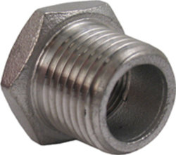 BUSSNING RED. 1"x3/4" INOX