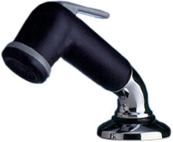 DUSCHSET SVART 1,5M DS0241