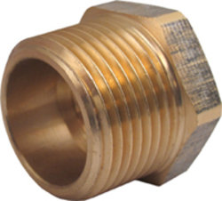 BUSSNING RED 1"X1/2" BRONS