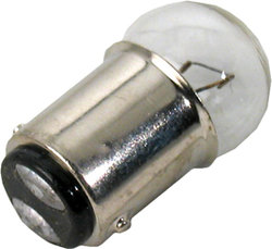 GLÖDLAMPA BA15D 12V 10W
