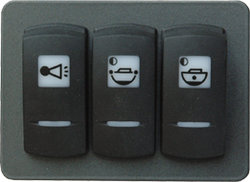 700 SÄKRINGSPANEL 3ST IP66