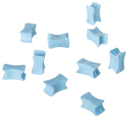 CHAIN RAINBOW 8MM BLÅ