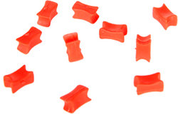 CHAIN RAINBOW 8MM RÖD