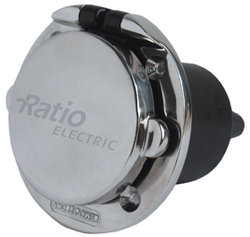 LANDSTRÖMSKONTAKT MED LOCK ROSTFRITT