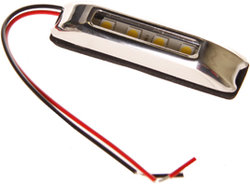 LED 12/24V R-F FRAMÅTRIKTAT VITT LJUS