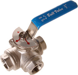 3-VÄGS KULVENTIL R-FRI 1/2"