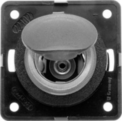 BERKER CIG-UTTAG 12/24V SVART