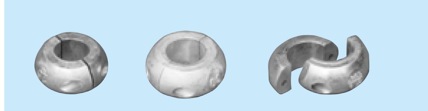 ANOD AXEL 35MM 00557 (INKL SKRUV)