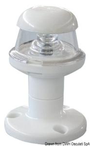 LANTERNA LED ORIONS MASTHUVUD VITT 360° UPP TILL 20M