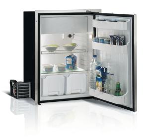 133L KYLSKÅP ROSTF DÖRR 12/24V